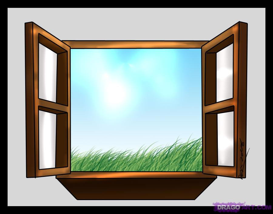 How to Draw a Window, Step by Step, Stuff, Pop Culture, FREE ...