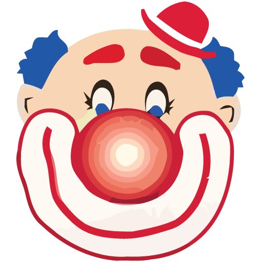 Cartoon Clown Face