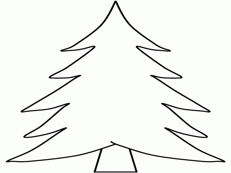 Best Free Printable Christmas Tree Template | 2016 Christmas Ideas
