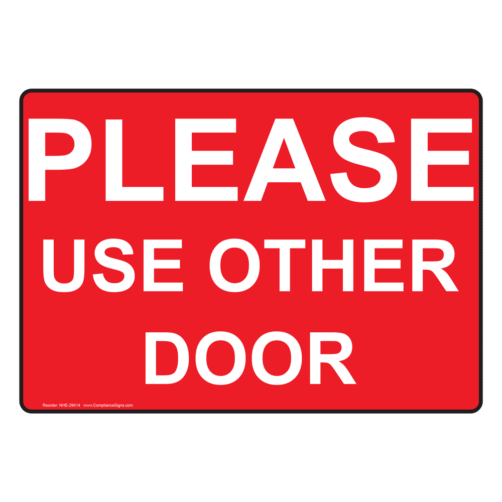 Livestock Guardian Dog On Duty Do Not Enter Without Sign NHE-29404