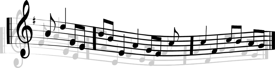 Music notes clip art transparent