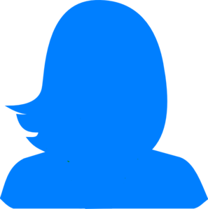 Clipart silhouette woman head
