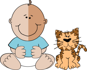 Free Baby Boy Clip Art