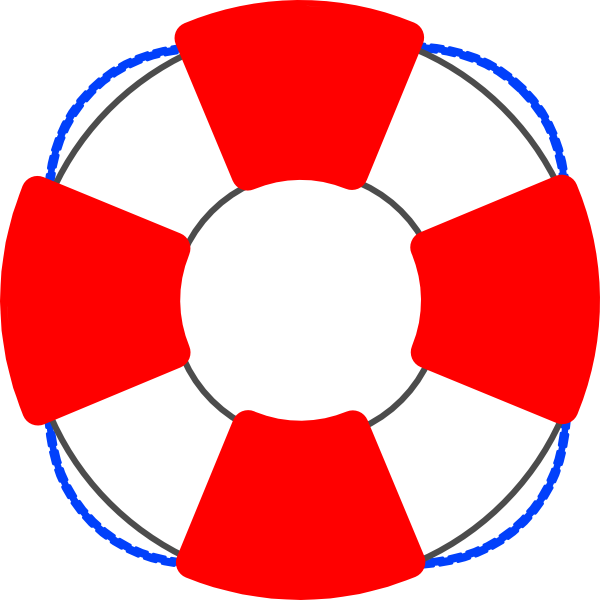 Life Preserver clip art - vector clip art online, royalty free ...
