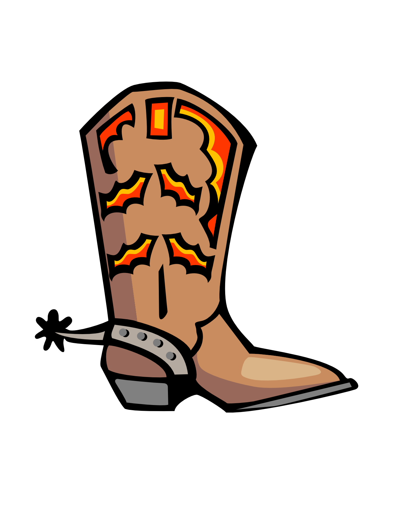 Cowboy Boots Clipart