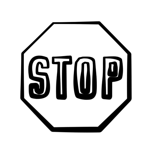Stop Sign Icon #115908