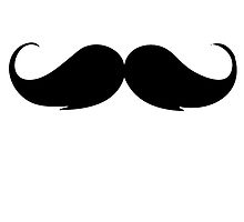 Moustache Silhouette: Art, Design & Photography | Redbubble