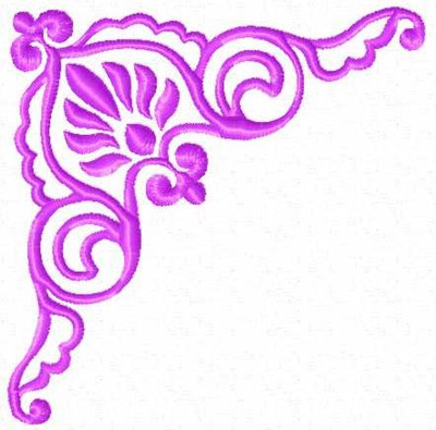 Black And White Holly Corner Border Design Royalty Free Clipart ...