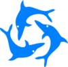 Animal Fish Mammal - vector clip art online, royalty free & public ...