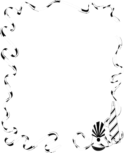 Free Stock Photos | Illustration Of A Blank Party Themed Frame ...