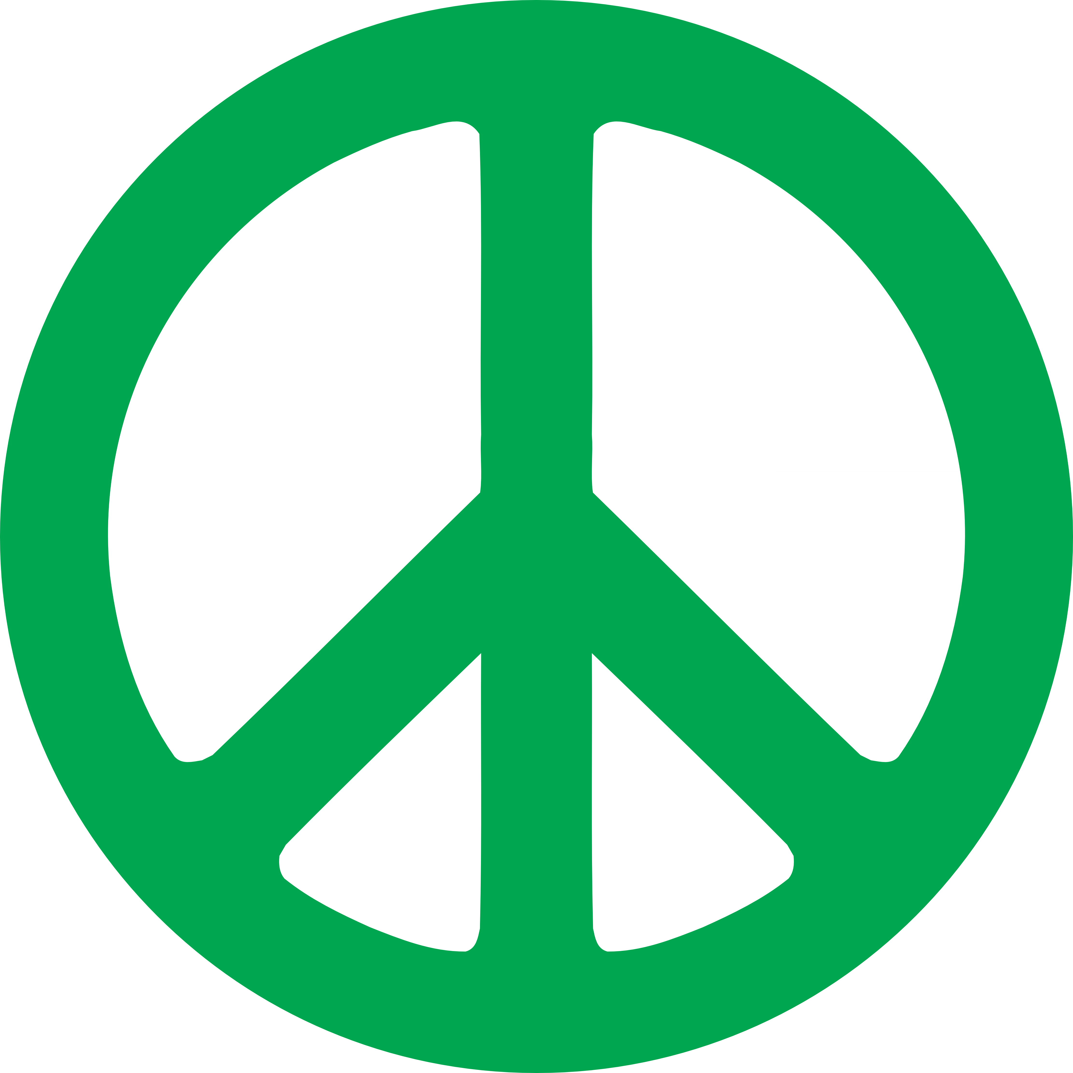 Green Peace Signs