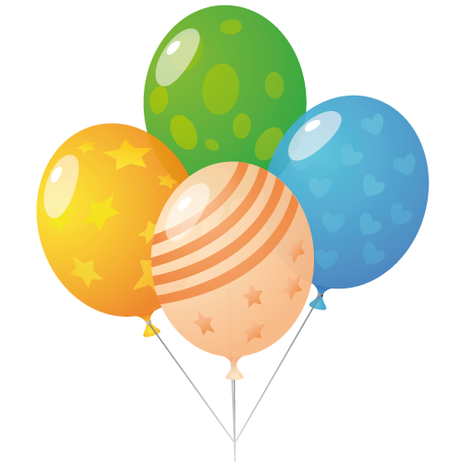 Balloons Icon | Christmas Iconset | mohsen fakharian