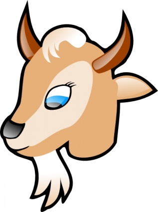 Goat clip art vector, free vector images