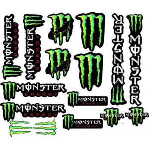 Autocollant Monster Energy - ClipArt Best
