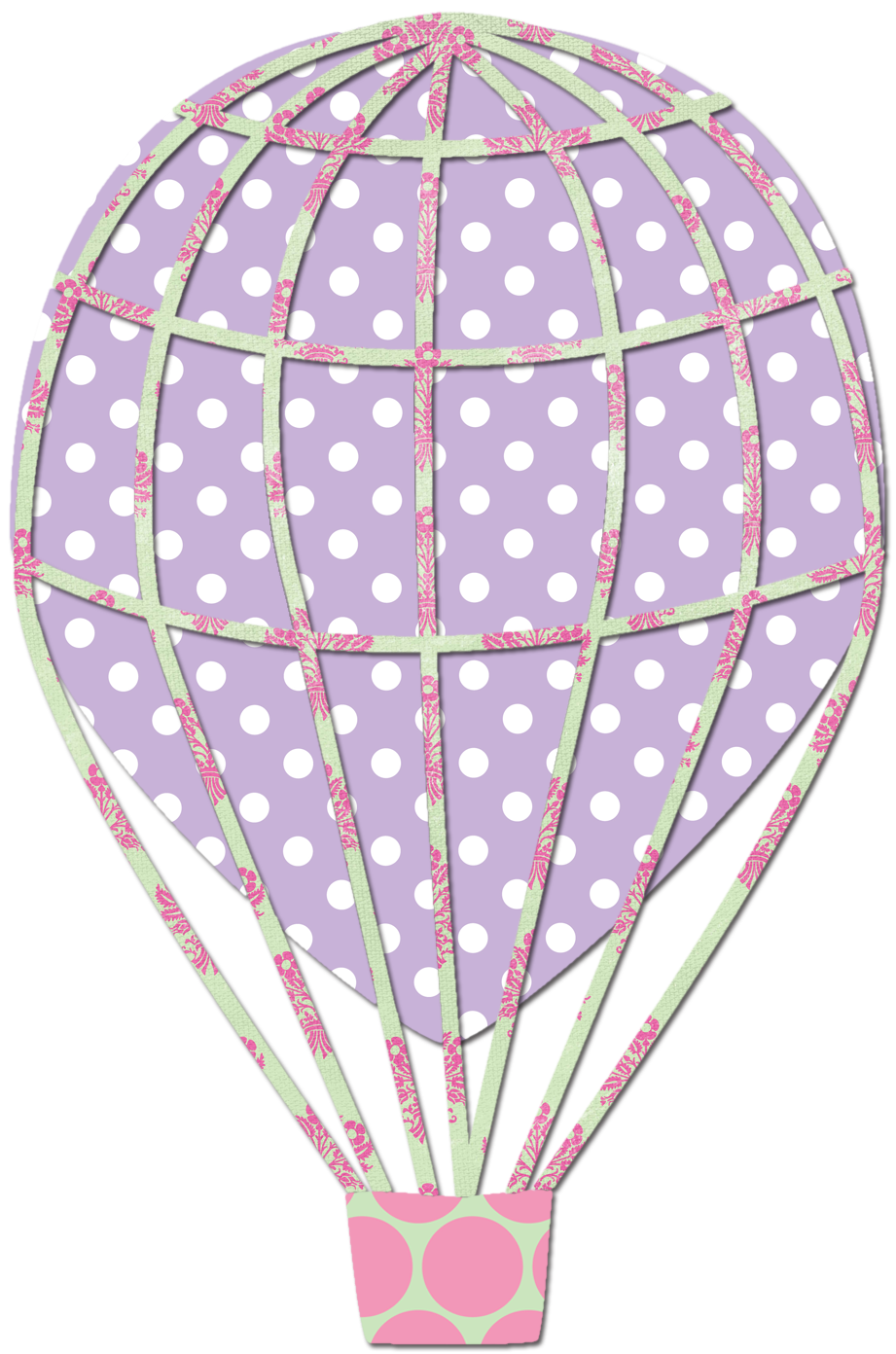 Collage Obsession: Hot Air Balloon
