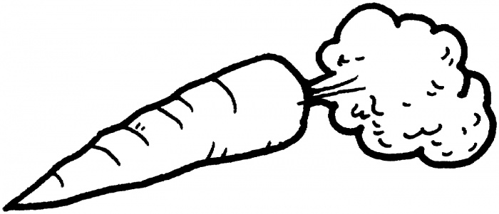 Carrots coloring pages | Super Coloring