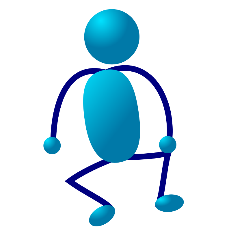 Clipart - Stickman