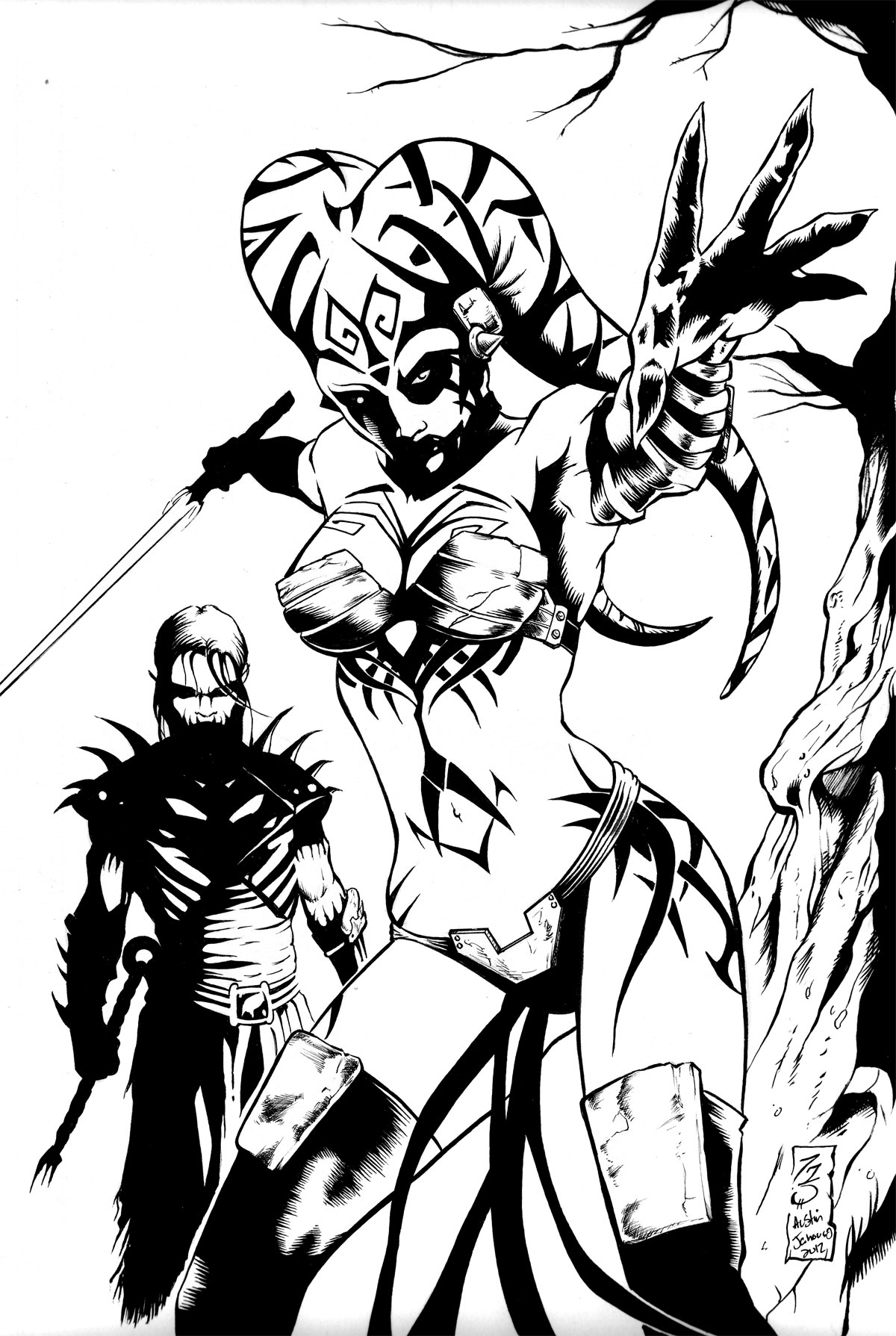 Star Wars Inks by austinJanowsky