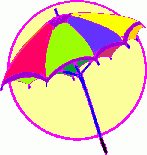 Free clip art beach umbrella