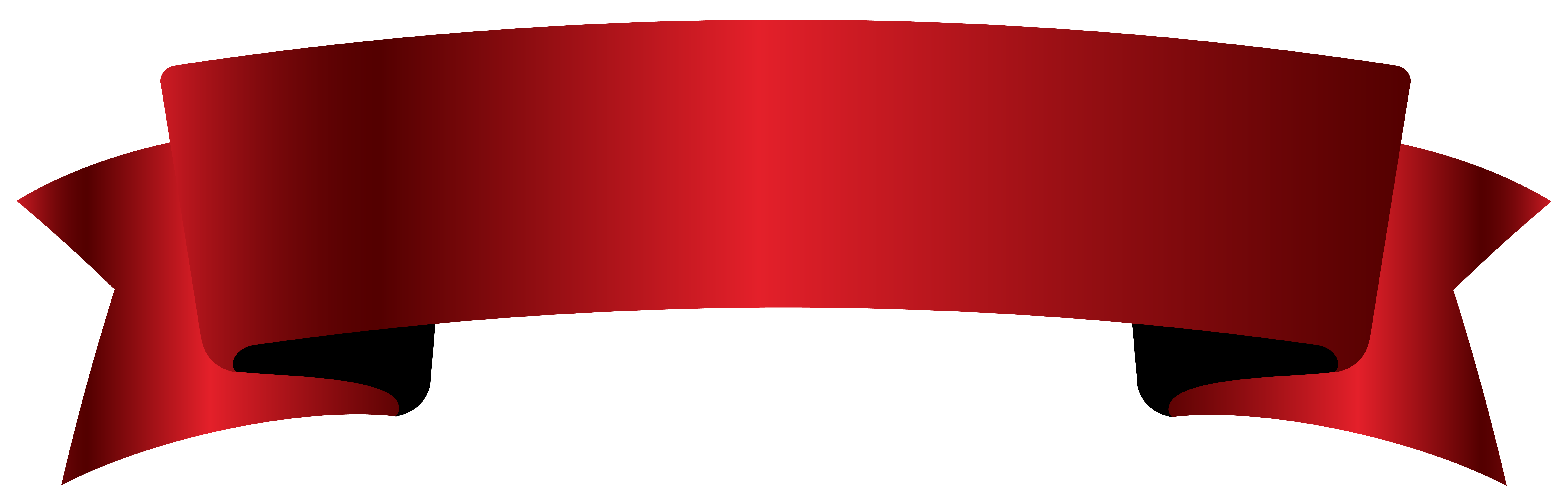 Red Banner PNG Clipart Picture
