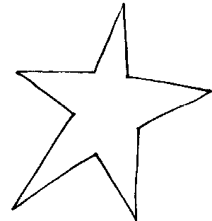 Black And White Star Clip Art - Tumundografico