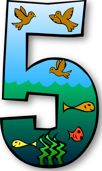 Clip Art Numbers 1-10 Clipart