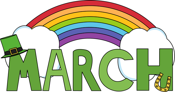 March Clip Art For Calendars - Free Clipart Images