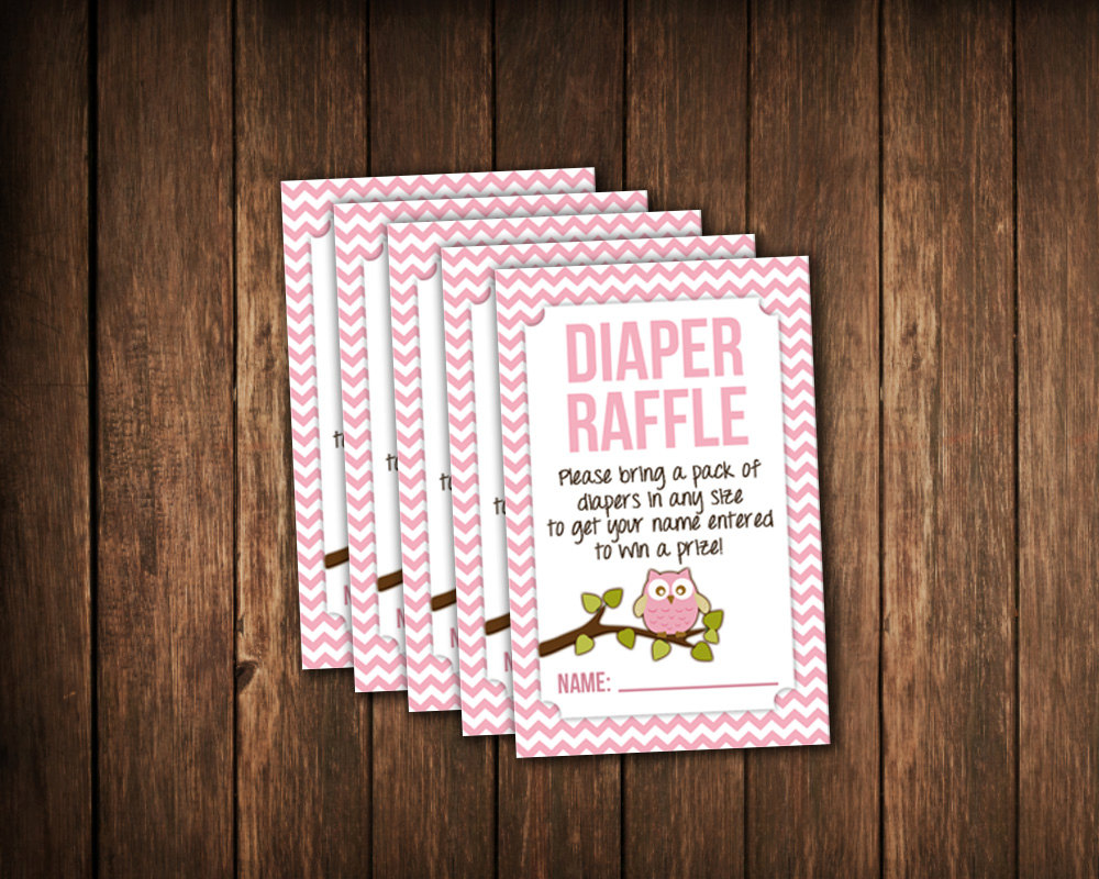Free Printable Diaper Raffle Tickets Free diaper raffle tickets