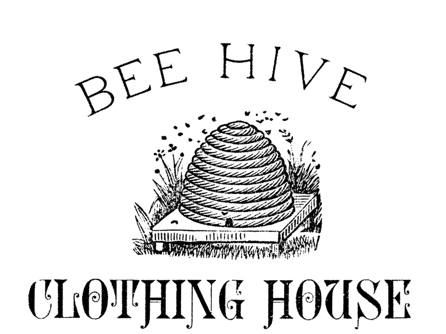 Transfer Printable – Vintage Bee Hive