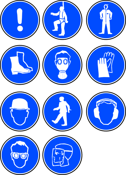Protection Symbols Clip Art - vector clip art online ...