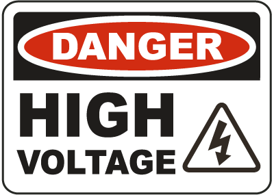 Danger High Voltage Sign - ClipArt Best