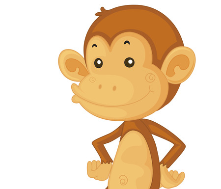 FunMozar – Cartoon Monkey Wallpaper