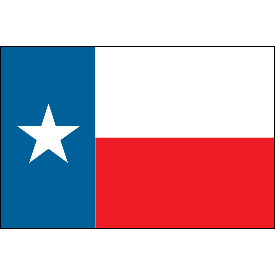 Blank Texas Flag Clipart