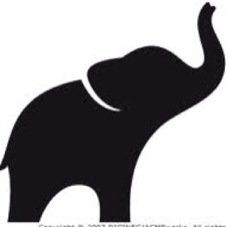 Elephant Outline | Easy Elephant ...