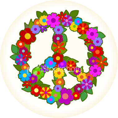 Pix For > Flower Power Logo