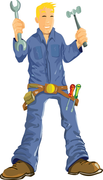Maintenance Man Clip Art