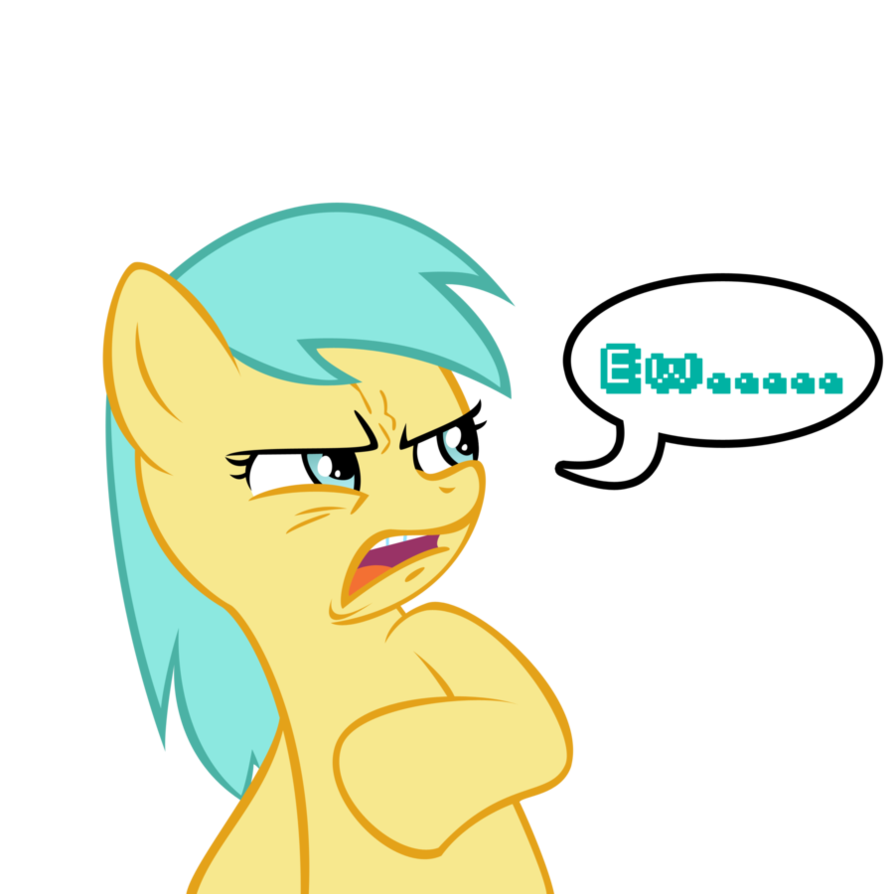 Raindrops MLP:FiM Ew, bro by Alecza1234 on DeviantArt