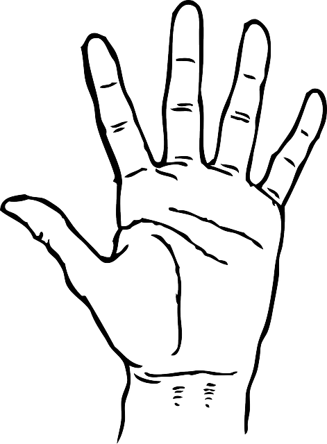 Hand Outline – Gclipart.com