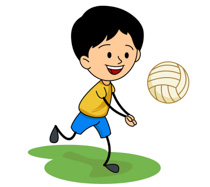 Free Sports - Volleyball Clipart - Clip Art Pictures - Graphics ...