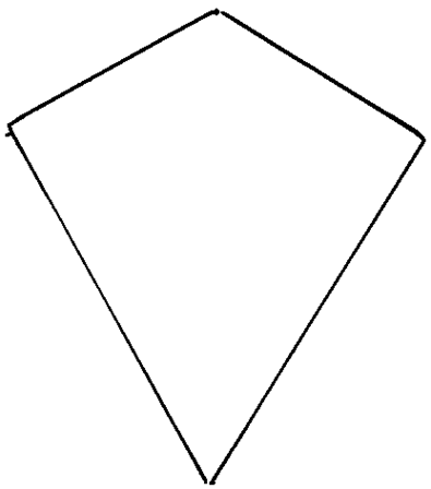 Large Kite Template Clipart - Free to use Clip Art Resource