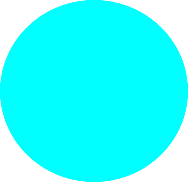 Blue Circle Clipart