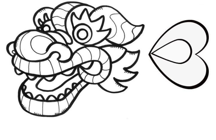 Origami Dragon Mask Template - Astro Politics