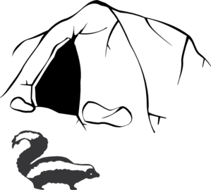 Cave clipart black and white - ClipartFox