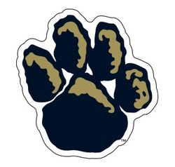 Pitt Panther Paw Print - ClipArt Best