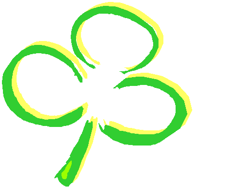 Free Shamrock Clip Art Border - Free Clipart Images