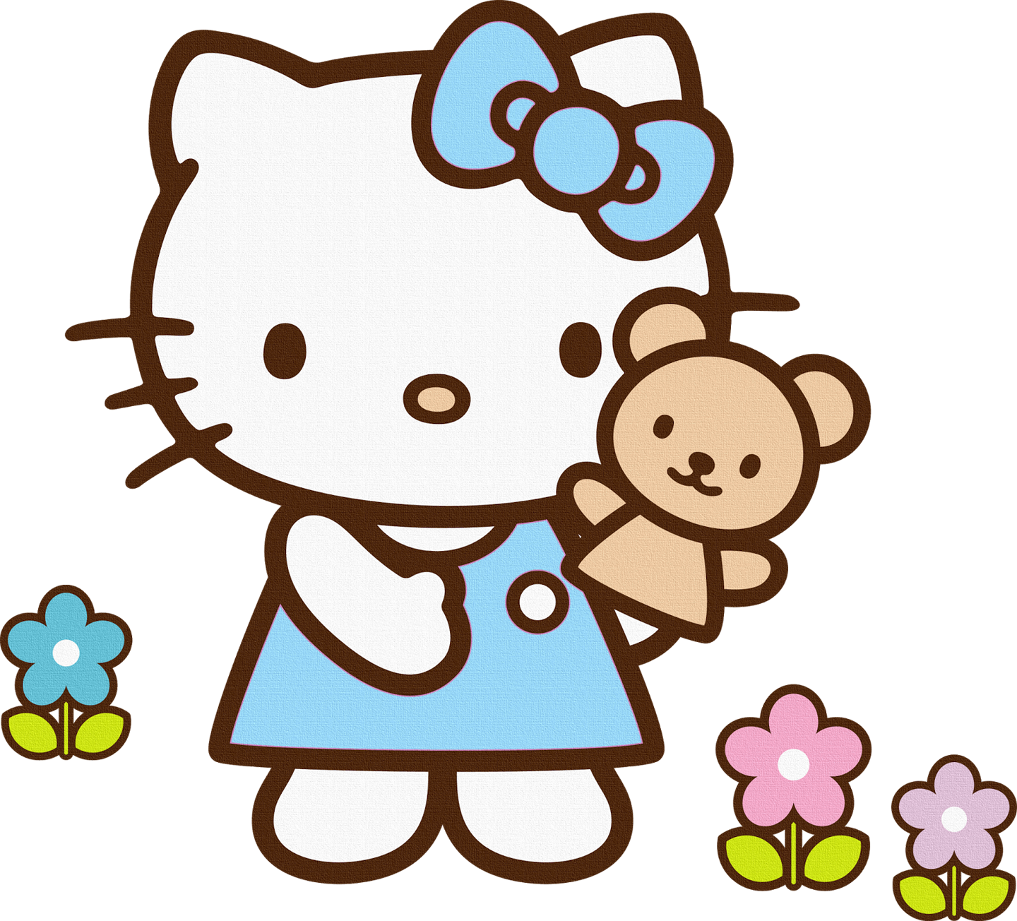 Hello kitty school clipart