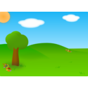 Oval Tree Landscape Clipart Royalty Free Public ...