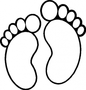 Printable Footprints - ClipArt Best