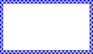 Blue Checkered Border Clip Art - vector clip art ...