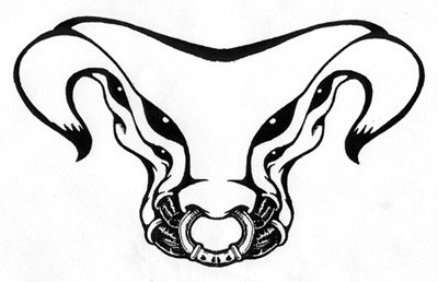 Big Bull Head Taurus Tattoo Design | Tattooshunt.